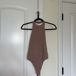 Tobi Taupe Bodysuit